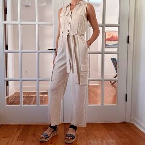Monteau Sleeveless Jumpsuit